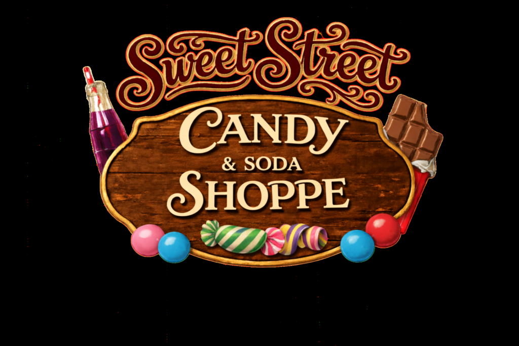 sweet street candy shoppe sign