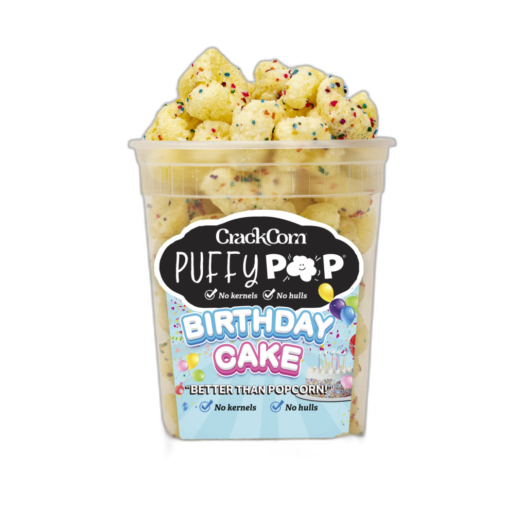 Puffy Pop Birthday Cake Popcorn